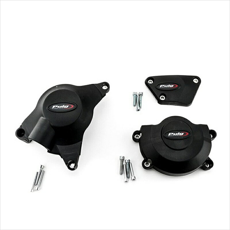 バイクパーツ 外装プーチ エンジンケースカバー ブラック 20129N 4550255318437YZF-R6 06-18