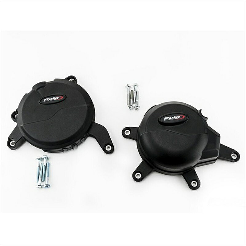 バイクパーツ 外装プーチ エンジンケースカバー ブラック 20141N 4550255318543390 DUKE 16-19/RC390 16-19