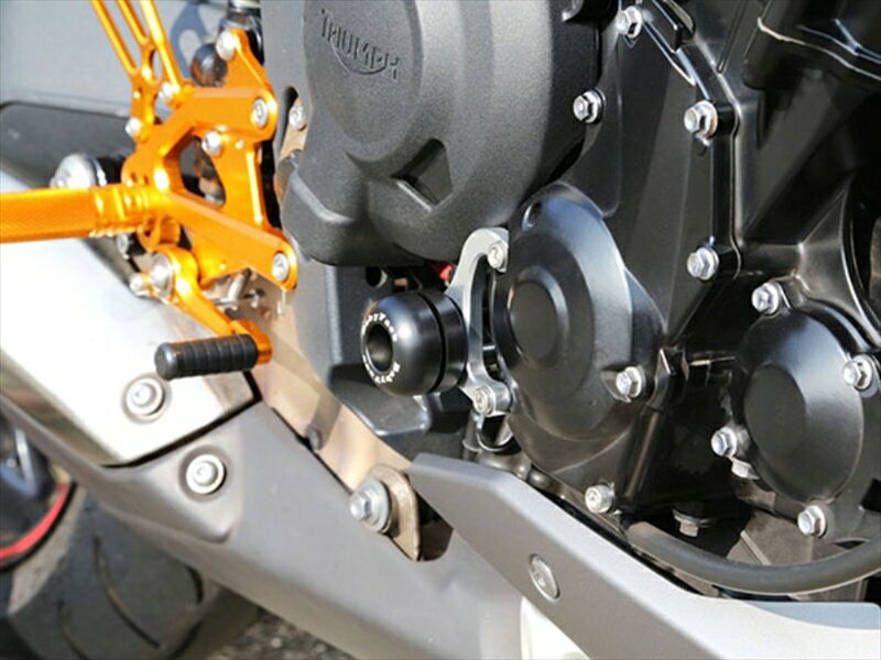 外装 ベビーフェイス ベビーフェイス エンジンスライダーR 右側のみ TRIUMPH STREET TRIPLE675 13-16 TRIDENT660 21 ...