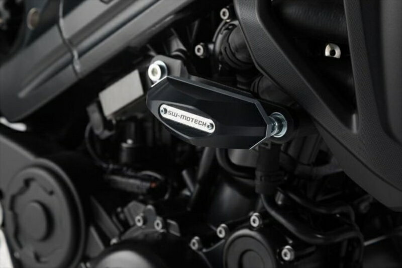 外装 エスダブリューモーテック SWモーテック フレームスライダーセットBLK BMW F800R 15 STP0759010700/B 取寄品