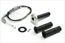 バイク用品 吸気系 エンジンACTIVE アクティブ スロットルKIT T-3 BLK φ28 メッキ金具 KATANA 191077074 4538792894461取寄品 セール