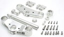 アクティブ コンバーチブルステムKIT SIL/φ43(φ28.6ハンドル用) CB1300SF 03-15(ABS可) 《アクティブ 13610007》