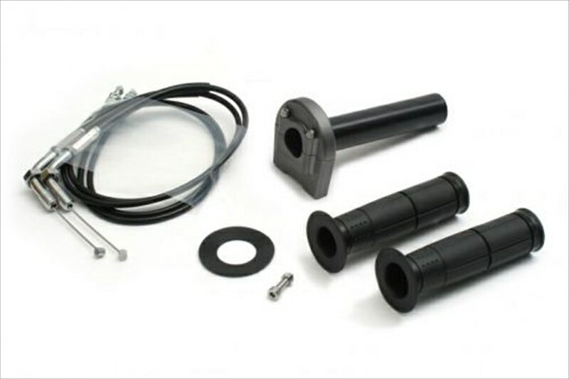 バイク用品 吸気系 エンジンACTIVE アクティブ スロットルKIT TYPE-3 ガンメタ 巻取28φ 900mm1063123 4538792579047