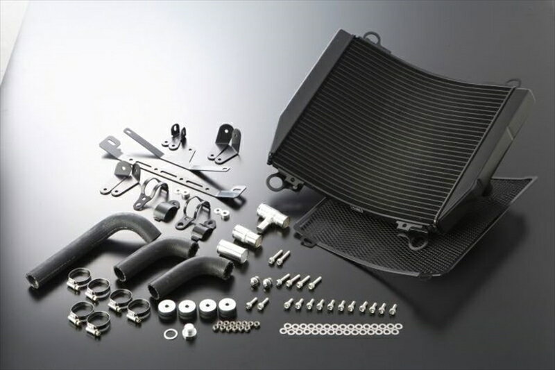 バイク用品 冷却系アクティブ アクティブ ビッグラジエーターKIT BLK仕様 V-MAX5053011B 4538792368559取寄品 セール