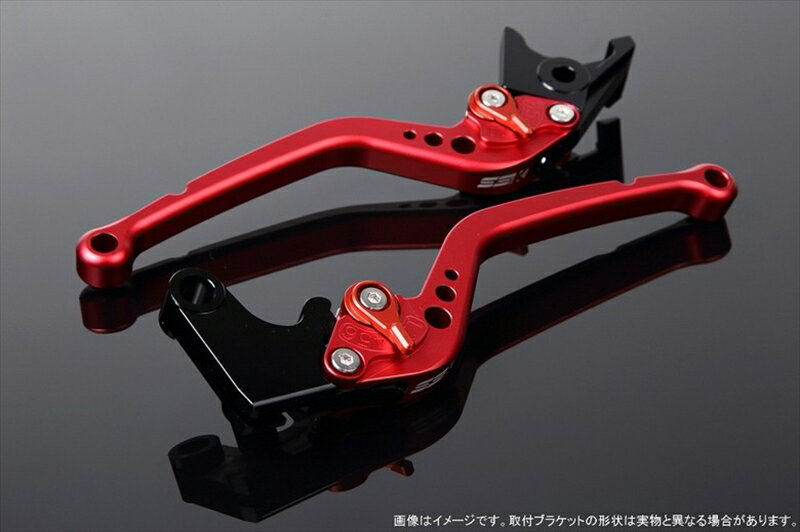 ハンドル エスエスケイ スピードラ アジャストレバー スタンダード ロング Mレッド/Mレッド バリオス/2 ZEPHYR400 ZEPχ LVBM020RD-RD 4589995112937 取寄品