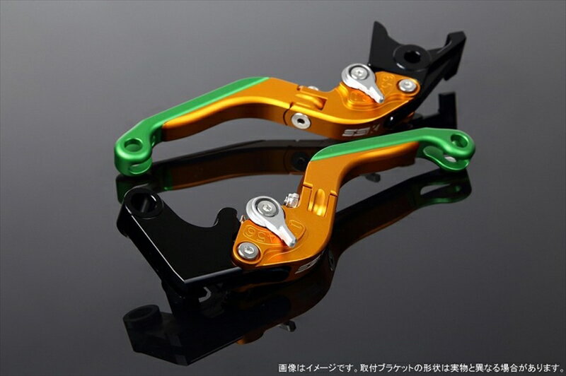 ハンドル エスエスケイ スピードラ アジャストレバー 可倒延長式 Mゴールド/Mシルバー/MグリーンPCX JF28 JF56 PCX150 KF12/18 LVGM001GD-SRGN 4580540569015 取寄品