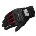 ウェア コミネ GK-2153 PROTECT 3D M.グローブ BLK-RED #2XL 06-2153 4582611217658 取寄品