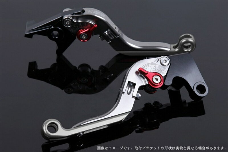 【5日前後で発送】 ハンドル エスエスケイ スピードラ アジャストレバー 可倒延長式 チタン/レッド/チタンTMAX500 SJ08J 08-11 TMAX530 SJ12J 12-16 YA0406056-RDTM 4589995397037 取寄品