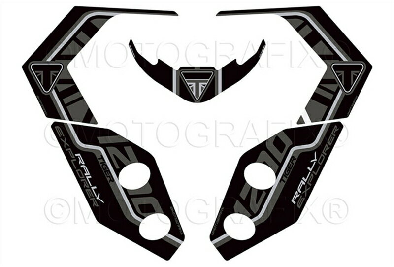 バイクパーツ アクセサリーモトグラフィックス FRONT FENDER KITMT-TFF004K 4580779600176Tiger1200 Ra..