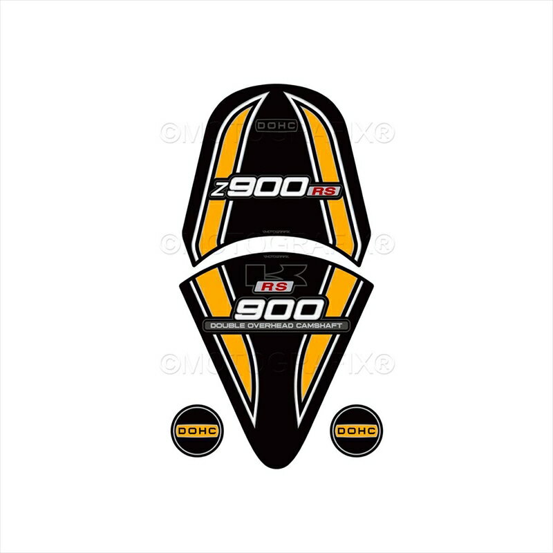バイクパーツ 外装モトグラフィックス TANK PADMT-TK031KY 4580779600244Z900RS(17-23)