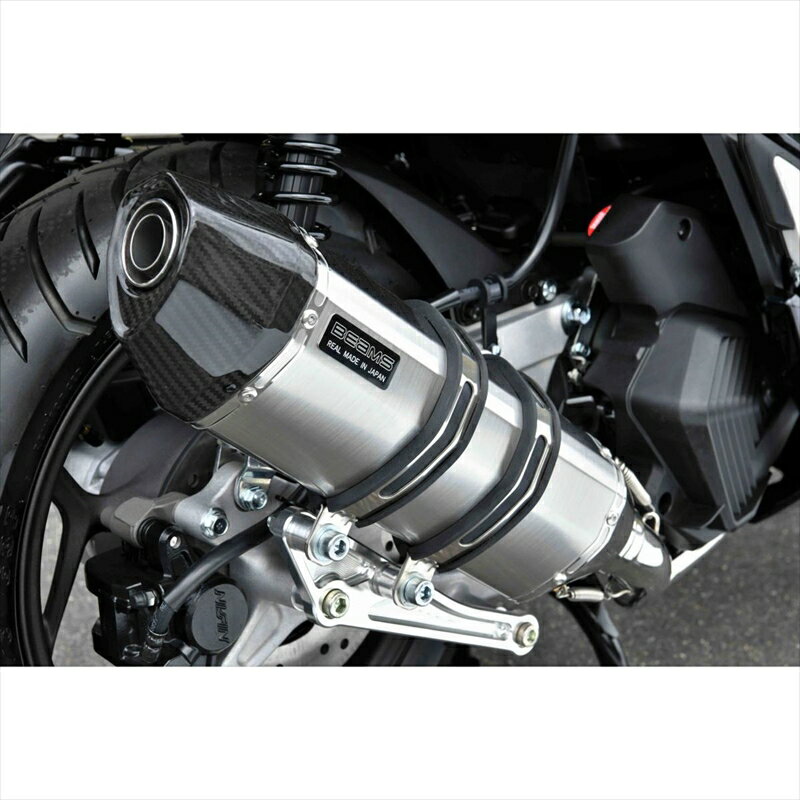 バイクパーツBEAMS MOTOR COMPANY(ビームスモーターカンパニー) CORSA-EVOIIステンレスサイレンサー G1014-64-0004582285348351PCX125 23-25 8BJ-JK05