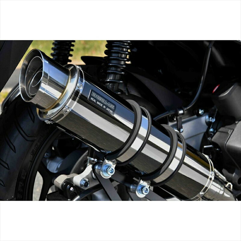 バイクパーツBEAMS MOTOR COMPANY(ビームスモーターカンパニー) R-EVO2 SMBサイレンサー G1014-54-0054582285348443PCX125 23-25 8BJ-JK05