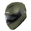 【5日前後で発送】 ヘルメット コミネ HK-171 FL SYSTEM HELMET Olive XL 01-171 4582611200353 取寄品(2)