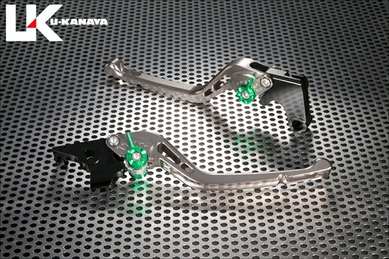 バイクパーツ ハンドルユーカナヤ レバーセット GPタイプ/ロング TI/GNKA081-011-0506 4550255894764エリミネーター400/SE 23-