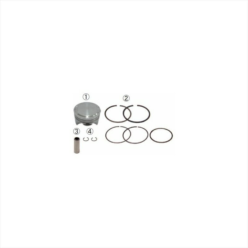 バイクパーツ スペシャルパーツタケガワ PISTON KIT 01-02-0172 4514162293614モンキーFI R-Stage Bore＆strokeUp106cc