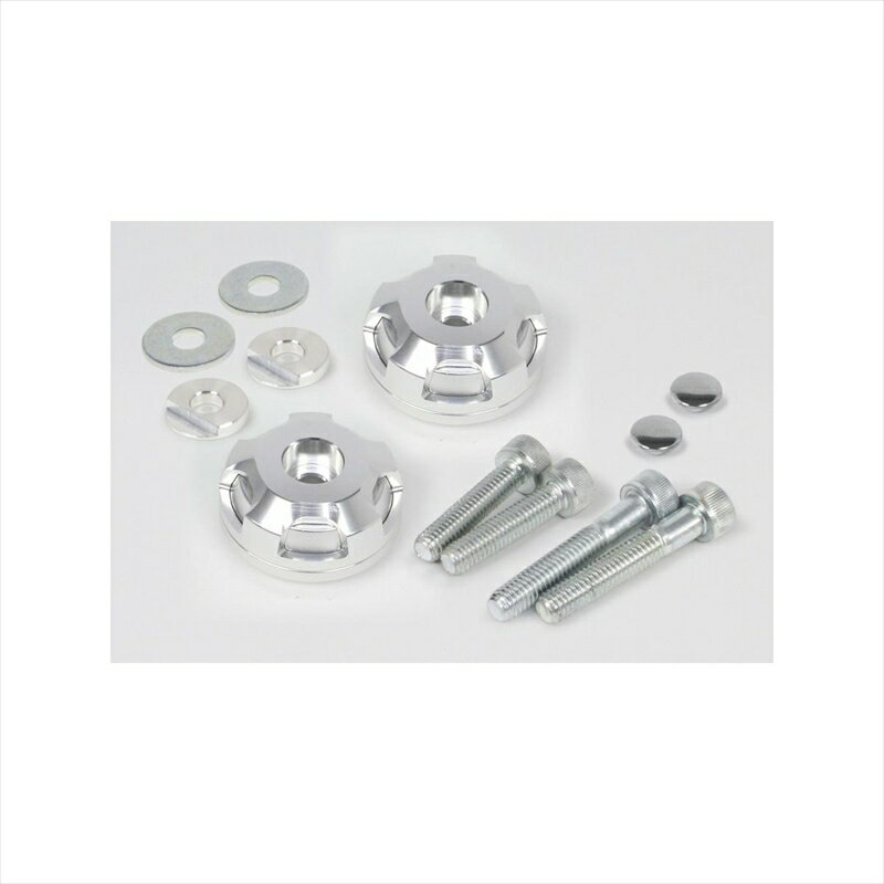 バイクパーツ ハンドルスペシャルパーツタケガワ 2ピースバーエンド SLV/SLV 06-01-0386 4514162238707PCX/GROM/CROSS CUB等