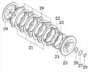 駆動系 スペシャルパーツタケガワ SP武川 シフトドラムASSY クロスミッションリペア 00-02-0003 4514162152089 取寄品