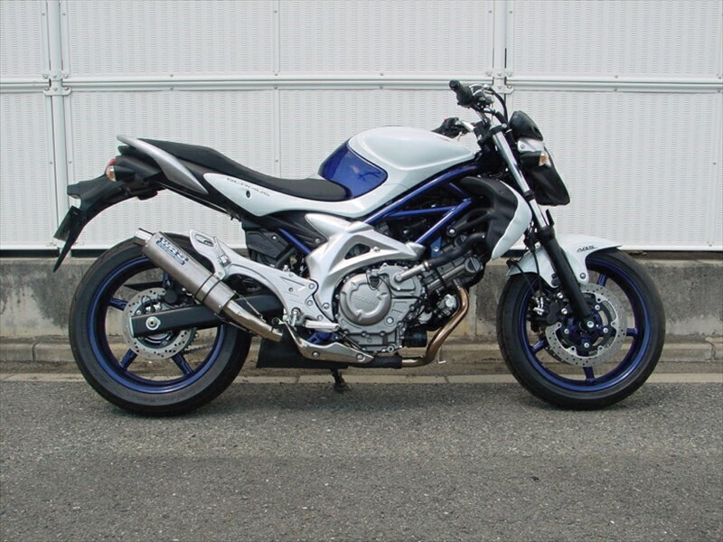 マフラー ダブルアールズ WR`S S O チタンオーバル GLADIUS650 (CX111) BT3420JM 4548664501625 取寄品