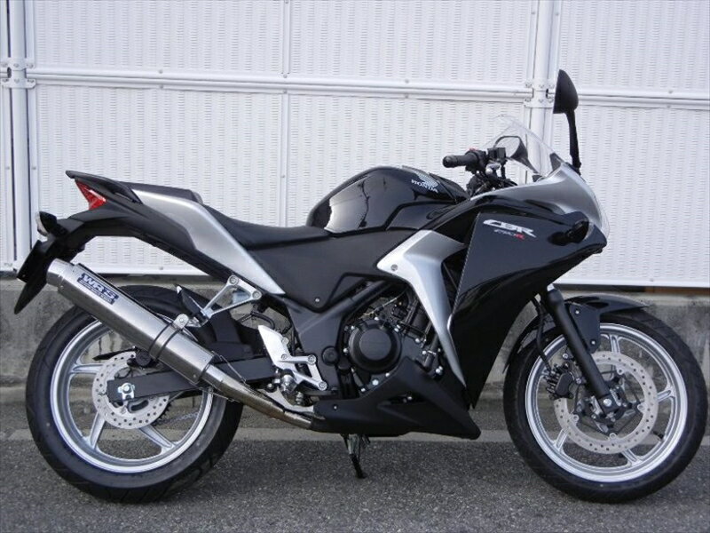 マフラー ダブルアールズ WR`S S O ラウンドソリッドチタンサイレンサー CBR250R -13(JBK-MC41) BT1205JM 4548664615919 取寄品