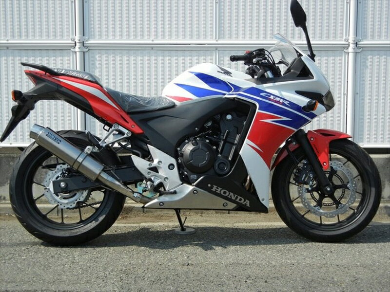 マフラー ダブルアールズ WR`S S O ラウンドソリッドチタンサイレンサー CBR400R CB400F 400X 13-15(EBL-NC47) BT1420JM 4548664951192 取寄品