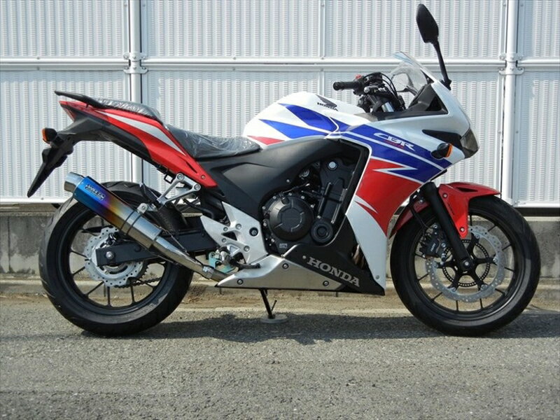 マフラー ダブルアールズ WR`S S O ラウンド焼き色チタンサイレンサー CBR400R CB400F 400X 13-15(EBL-NC47) BK1420JM 4548664951215 取寄品