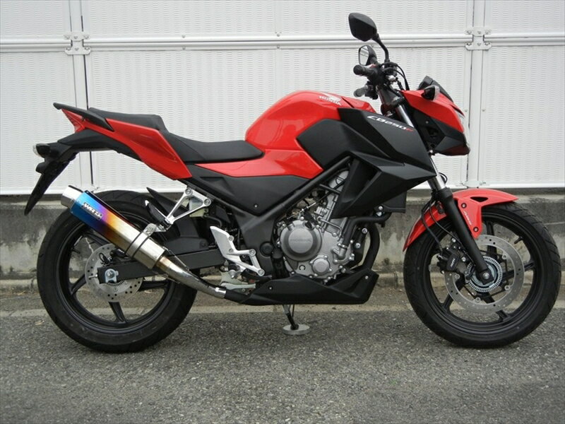 マフラー ダブルアールズ WR`S S O ラウンド焼き色チタンサイレンサー CB250F CBR250R 14-(JBK-MC41) BK1210JM 4548916309832 取寄品