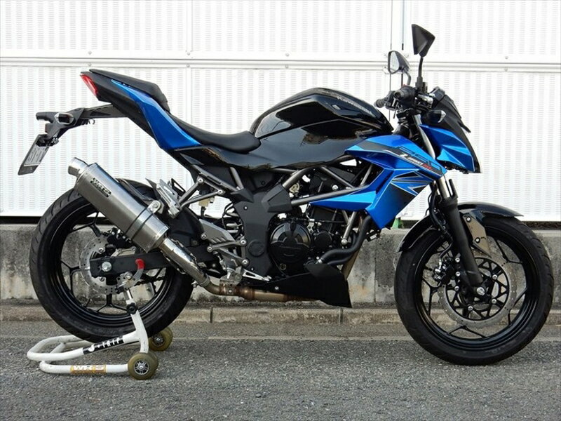 マフラー ダブルアールズ WR`S S O ST-OVAL ソリッドタイプ Z250SL (JBK-BR250E) OV4265JM 4548916779819 取寄品