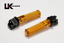 バイクパーツ ステップユーカナヤ ビレットステップバー GD/GDSTBKA01GD 4550255904326KAWASAKI(ステップピンφ12)