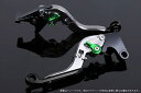 【5日前後で発送】 ハンドル エスエスケイ スピードラ アジャストレバー 可倒延長式 チタン/グリーン/ブラック 748 -98/モンスター900 94-99/...