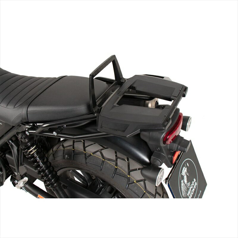 バイクパーツHEPCO&BECKER(ヘプコアンドベッカー) トップケースキャリア アルラック ブラック 6529543 01 014550255909314CL500/250 23-25