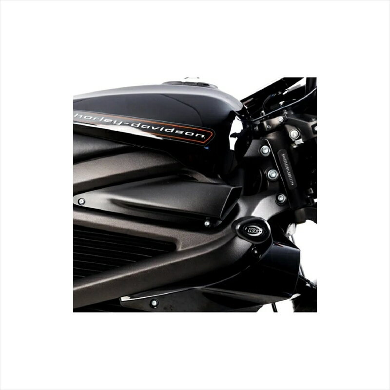 バイクパーツ 外装アールアンドジー Aero Crash Protectors:BLACKRG-CP0555BL 4580779591818LiveWire(19-)/LiveWire One(21-)