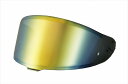 バイクパーツYAMASHIRO(ヤマシロ) EXTRAシールド EX125800 45475440623794547544062379CWR-F2 ダークスモーク/ゴールド(2)