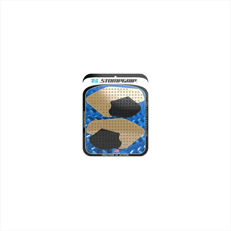 バイクパーツ 外装ストンプグリップ トラクションパッドタンクキットハイブリッド55-10-0195H 4550255921590VOLCANO MT-07 22-23