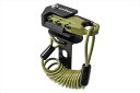 【5日前後で発送】 ヘルメット モトフィズ ヘルメット用ワイヤーロック コイル オリーブ MF-4762 4510819106290 取寄品