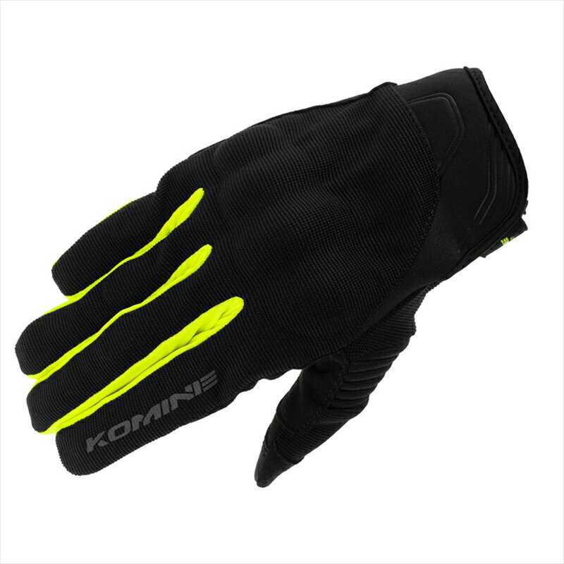 【5日前後で発送】 ウェア コミネ GK-1833 PROTECT M.グローブ Black-Neon L 06-1833 4582611217283 取寄品