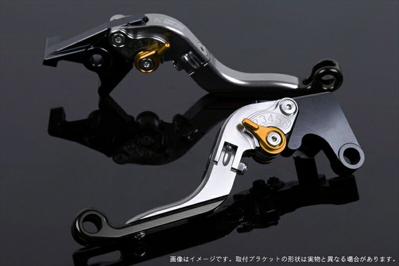 【5日前後で発送】 ハンドル エスエスケイ スピードラ アジャストレバー 可倒延長式 チタン/ゴールド/ブラック ZX-6R 07-17 ZX-10R 06-15 KA0406028-GDBK 4589995390960 取寄品