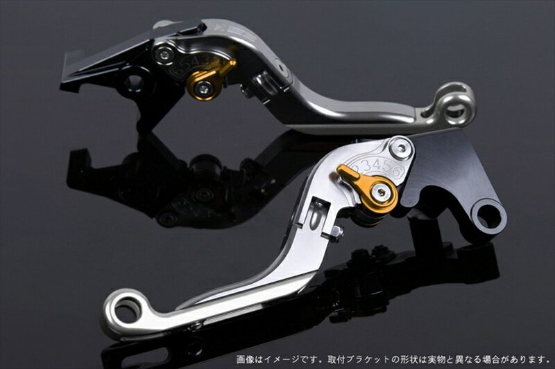 【5日前後で発送】 ハンドル エスエスケイ スピードラ アジャストレバー 可倒延長式 チタン/ゴールド/シルバー ZX-6R 07-17 ZX-10R 06-15 KA0406028-GDSR 4589995390977 取寄品