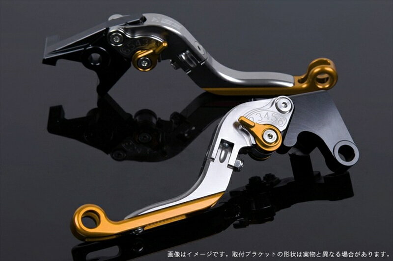 【5日前後で発送】 ハンドル エスエスケイ スピードラ アジャストレバー 可倒延長式 チタン/ゴールド/ゴールド ZX-6R 07-17 ZX-10R 06-15 KA0406028-GDGD 4589995390984 取寄品