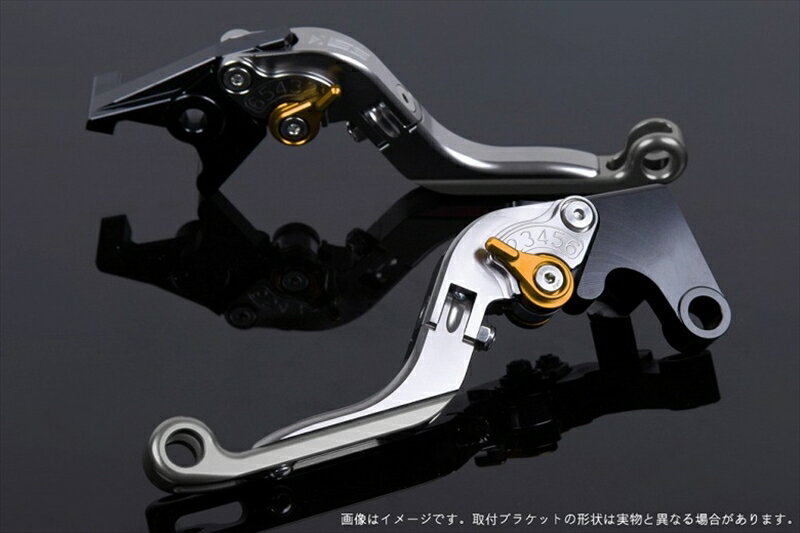 【5日前後で発送】 ハンドル エスエスケイ スピードラ アジャストレバー 可倒延長式 チタン/ゴールド/チタン ZX-6R 07-17 ZX-10R 06-15 KA0406028-GDTM 4589995391011 取寄品
