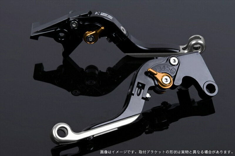 ハンドル エスエスケイ スピードラ アジャストレバー 可倒延長式 ブラック/ゴールド/シルバー ZX-6R 07-17 ZX-10R 06-15 KA0406024-GDSR 4589995599998 取寄品