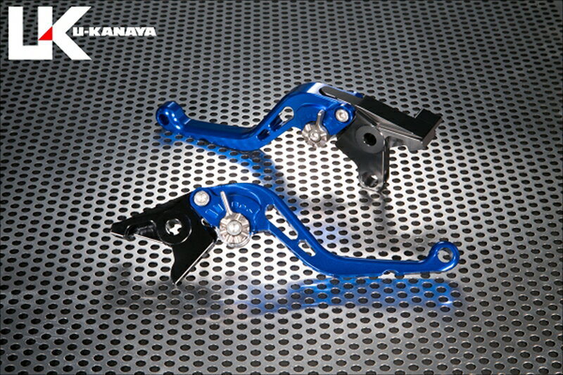 バイクパーツ ハンドルユーカナヤ レバーセット STD/ショート BL/GNYA053-116-0204 4550255927097XT250X