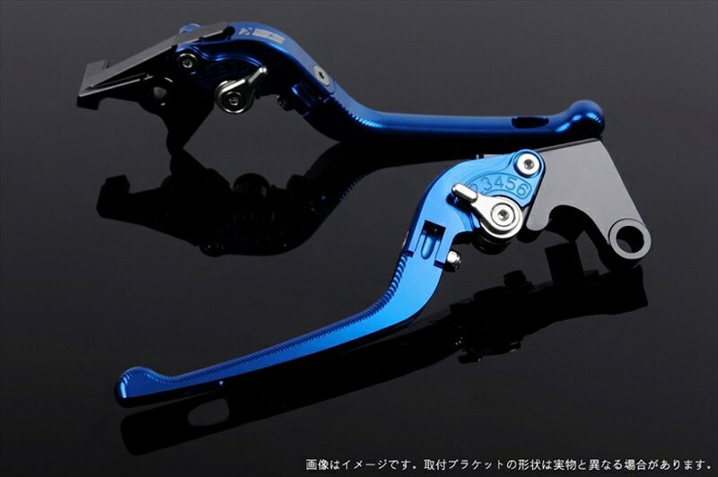 ハンドル エスエスケイ スピードラ アジャストレバー 3D可倒式 ブルー/シルバー NINJA ZX-10R 16-18 KA0406769-SR 4589995305612 取寄品