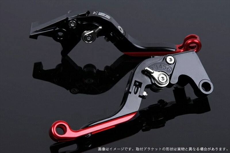 【5日前後で発送】 ハンドル エスエスケイ スピードラ アジャストレバー 可倒延長式 ブラック/シルバー/レッド Monster 821 HYPERMOTARD 821 DU0405765-SRRD 4589995545568 取寄品
