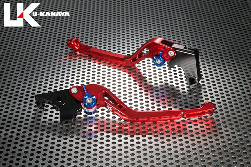 バイクパーツ ハンドルユーカナヤ レバーセット GPタイプ/ロング RD/GDHO115-042-0505 4550255954352CL250 (MC57)/CL500(PC68)
