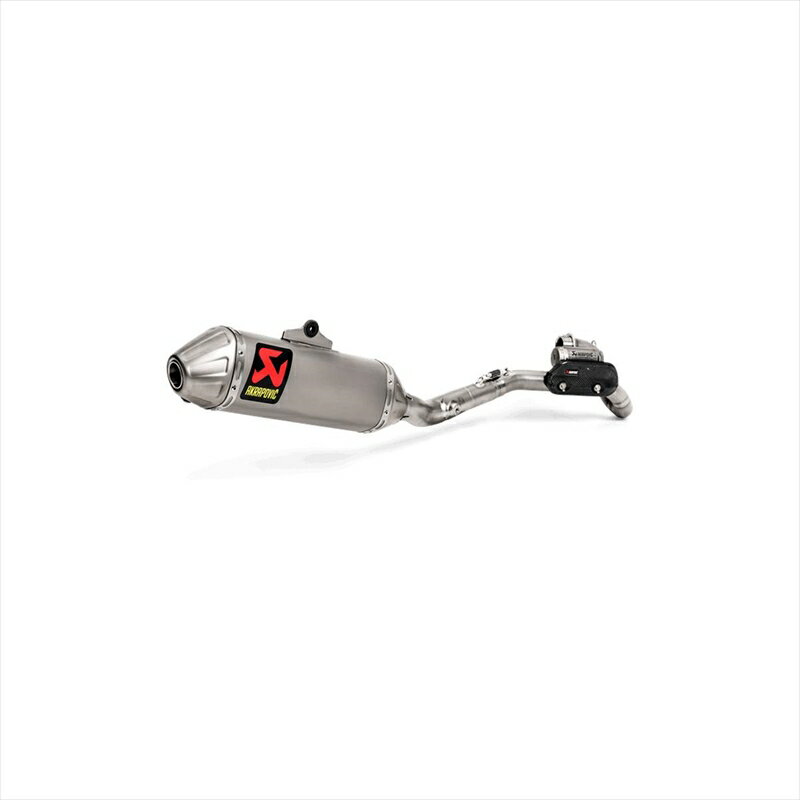 バイクパーツ マフラーアクラポビッチ エボリューションライン チタンS-K4MET8-BNTA 4550255007720KX450F 19-23
