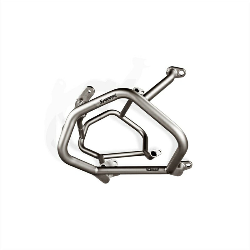 バイクパーツ 外装アクラポビッチ プロテクションバー チタン ダウンサイドCB-B12T1D 4550255690014BMW R1250GS/Adventure 19-23
