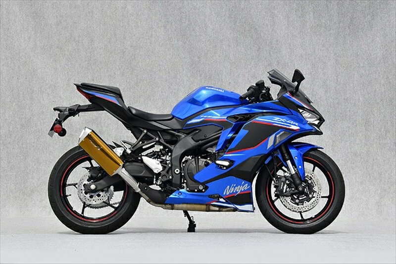 マフラー ヤマモトレーシング SPEC-A S/O DOWN TYPE-SA ゴールド ZX-4R 8BL-ZX400P 40408-01SAG 4521717301809 取寄品
