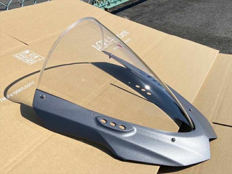 外装 アクリポイント スクリーン クリア UP 4cmアップ GSX-R1000 09-16 130321 4580423292368 取寄品