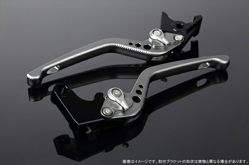 【5日前後で発送】 ハンドル エスエスケイ スピードラ アジャストレバー 3D ロング Mチタン/Mシルバー MT-01 04-09 VMAX1700 09-13 LVEM043TM-SR 4580540515203 取寄品