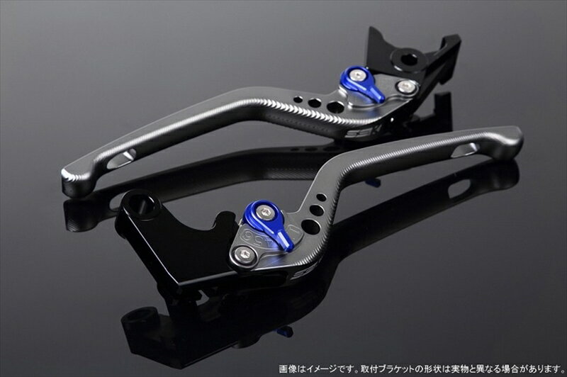 【5日前後で発送】 ハンドル エスエスケイ スピードラ アジャストレバー 3D ロング Mチタン/Mブルー MT-01 04-09 VMAX1700 09-13 LVEM043TM-BE 4580540515241 取寄品